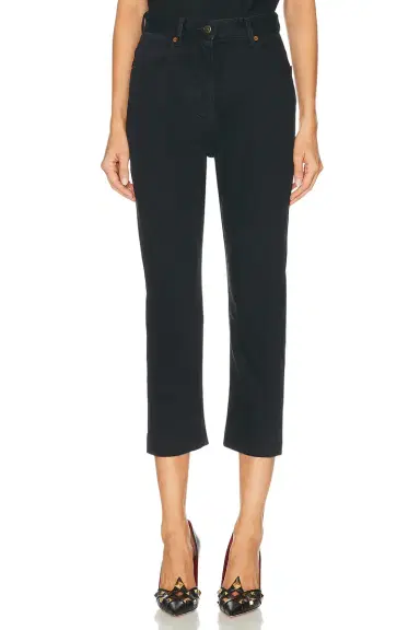 Valentino Cropped Straight Leg | Thumbnail 1 Valentino Cropped Straight Leg | Thumbnail 1