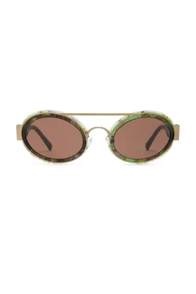 Dries Van Noten Oval Sunglasses | Thumbnail 1