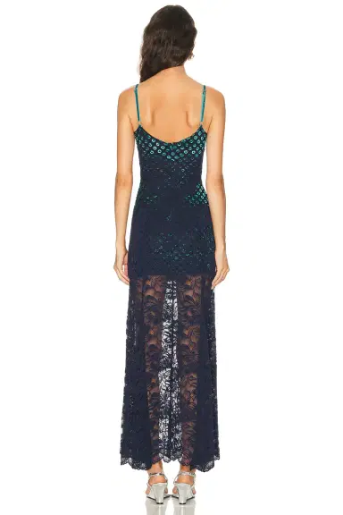 Rabanne Lace Maxi Dress | Thumbnail 3 Rabanne Lace Maxi Dress | Thumbnail 3
