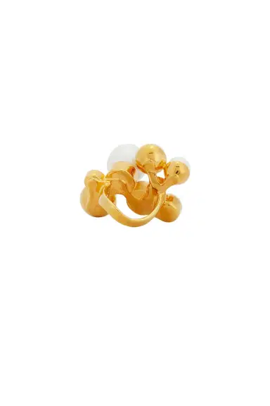 Dries Van Noten Handmade Irregular Shapes Big Ring | Thumbnail 4 Dries Van Noten Handmade Irregular Shapes Big Ring | Thumbnail 4