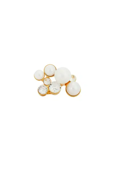 Dries Van Noten Handmade Irregular Shapes Big Ring | Thumbnail 1 Dries Van Noten Handmade Irregular Shapes Big Ring | Thumbnail 1