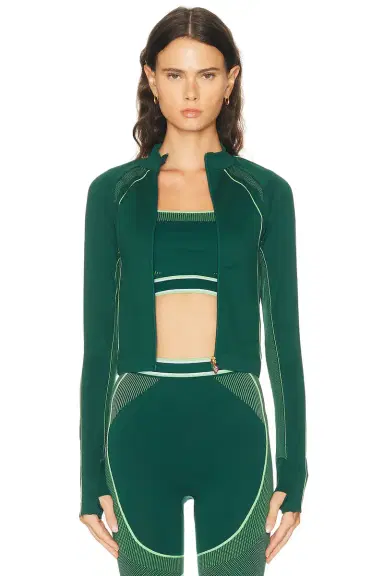 Casablanca Seamless Zip Through Jacket | Thumbnail 2 Casablanca Seamless Zip Through Jacket | Thumbnail 2