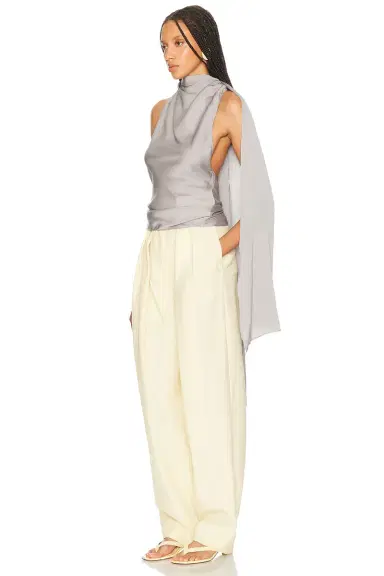 Helsa Natasha Silk Halter | Thumbnail 2 Helsa Natasha Silk Halter | Thumbnail 2