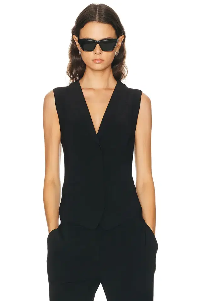 Norma Kamali Lapel Vest