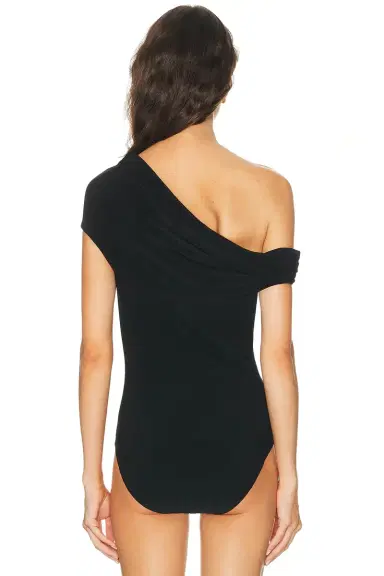 Norma Kamali Sleeveless Cowl Neck Hooded Bodysuit | Thumbnail 5 Norma Kamali Sleeveless Cowl Neck Hooded Bodysuit | Thumbnail 5