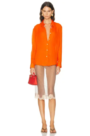 SPRWMN Mara Button Up Top | Thumbnail 4