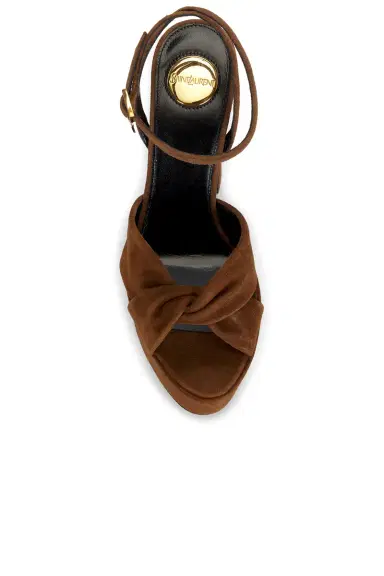 Saint Laurent Franciane Platform Sandal | Thumbnail 4 Saint Laurent Franciane Platform Sandal | Thumbnail 4