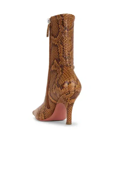 Amina Muaddi Jamie 80 Stretch Bootie | Thumbnail 3 Amina Muaddi Jamie 80 Stretch Bootie | Thumbnail 3