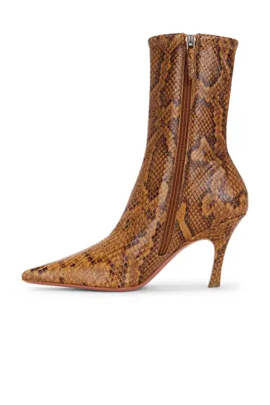 Amina Muaddi Jamie 80 Stretch Bootie | Thumbnail 5 Amina Muaddi Jamie 80 Stretch Bootie | Thumbnail 5