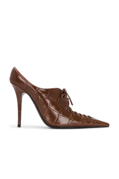 Amina Muaddi Kim 105 Mule Pump | Thumbnail 1 Amina Muaddi Kim 105 Mule Pump | Thumbnail 1