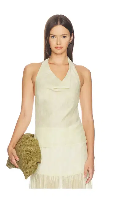 4th & Reckless Saya Semi Sheer Halter Top | Thumbnail 1 4th & Reckless Saya Semi Sheer Halter Top | Thumbnail 1