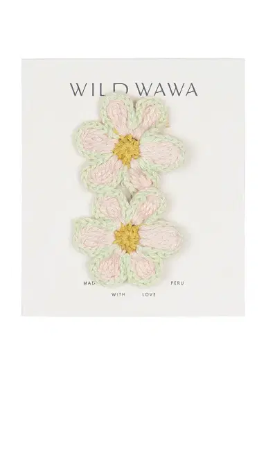 Wild Wawa Crochet Clip Set | Thumbnail 1