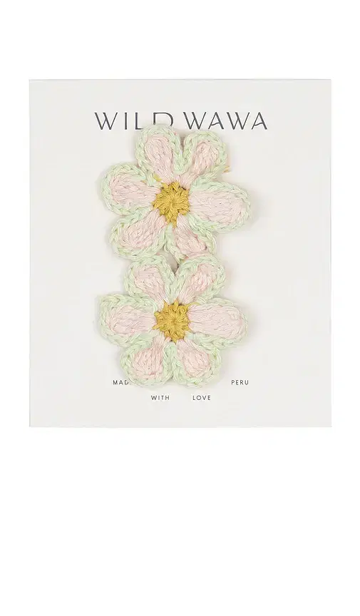 Wild Wawa Crochet Clip Set