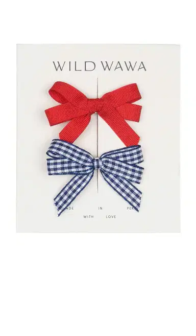 Wild Wawa Bow Clip Set | Thumbnail 1