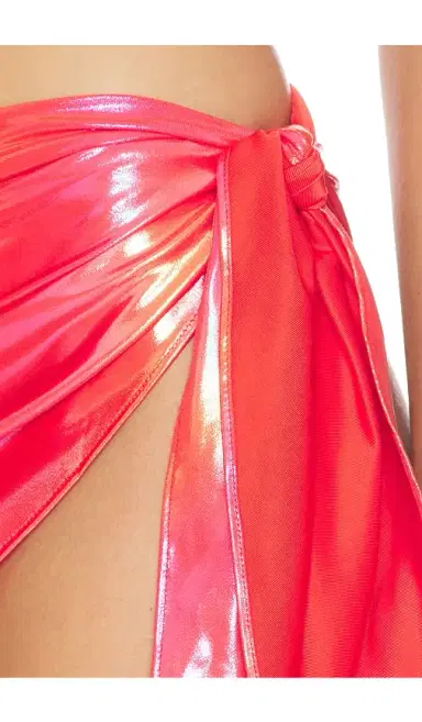 naranja furcado Latex Splash Apple Sarong | Thumbnail 8