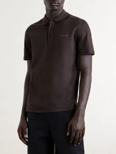 Givenchy Logo-Appliquéd Cotton-Piquéd Polo Shirt - Men | Thumbnail 3 Givenchy Logo-Appliquéd Cotton-Piquéd Polo Shirt - Men | Thumbnail 3