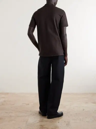 Givenchy Logo-Appliquéd Cotton-Piquéd Polo Shirt - Men | Thumbnail 4 Givenchy Logo-Appliquéd Cotton-Piquéd Polo Shirt - Men | Thumbnail 4
