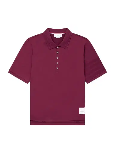 Thom Browne Cotton-Jersey Polo Shirt - Men | Thumbnail 1 Thom Browne Cotton-Jersey Polo Shirt - Men | Thumbnail 1