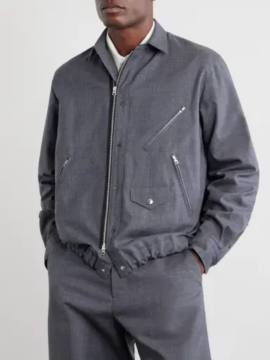 Sacai Woven Blouson Jacket - Men | Thumbnail 3