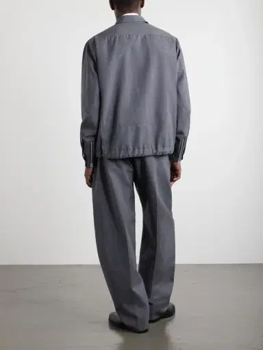 Sacai Woven Blouson Jacket - Men | Thumbnail 4