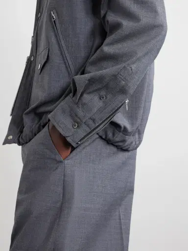 Sacai Woven Blouson Jacket - Men | Thumbnail 6
