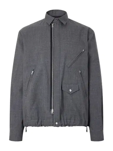 Sacai Woven Blouson Jacket - Men | Thumbnail 1