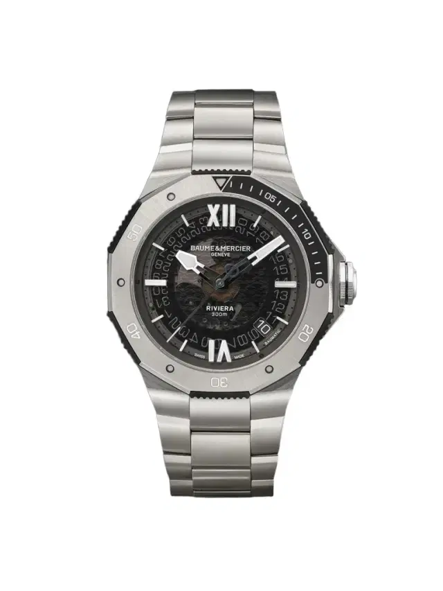 Baume & Mercier Riviera Automatic Stainless Steel Watch, Ref. 10717 - Men