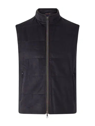 N.Peal Belgravia Cotton-Trimmed Cashmere Vest - Men | Thumbnail 1