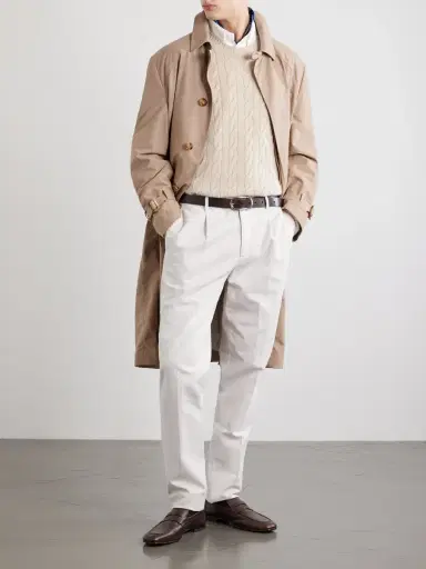 Ralph Lauren Purple Label Cashmere Cable-Knit Sweater - Men | Thumbnail 2