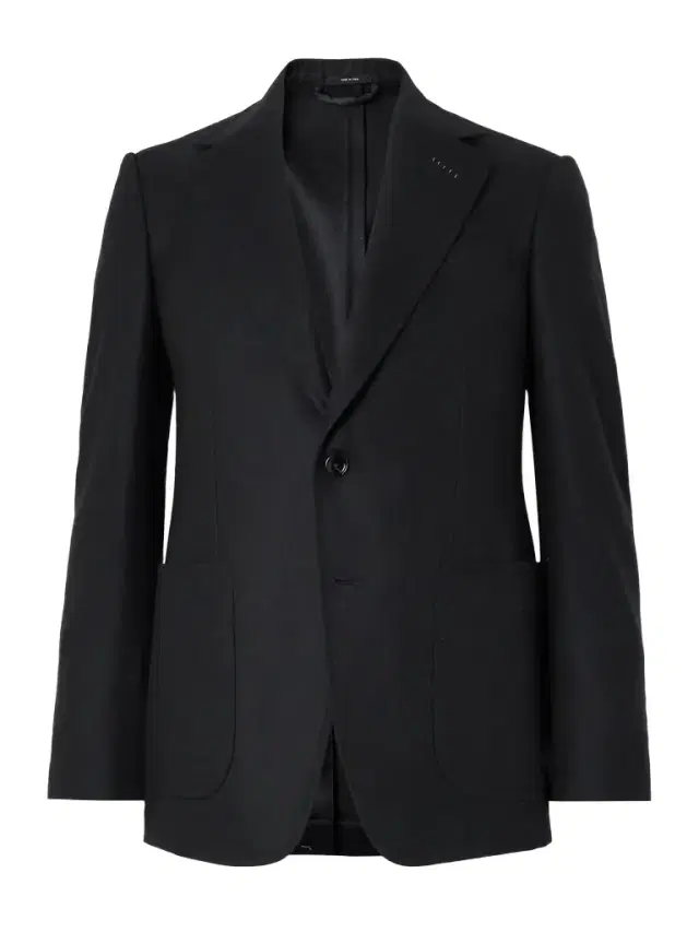 Tom Ford Shelton Brushed Wool and Cashmere-Blend Blazer - Men