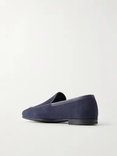 John Lobb Tyne II Suede Loafers - Men | Thumbnail 4