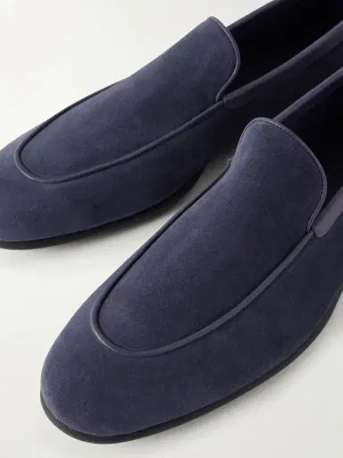 John Lobb Tyne II Suede Loafers - Men | Thumbnail 5