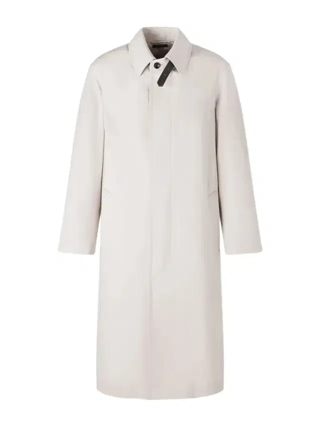 Tom Ford Leather-Trimmed Cotton and Silk-Blend Overcoat - Men
