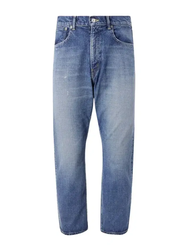Beams Plus Straight-Leg Paint-Splattered Jeans - Men
