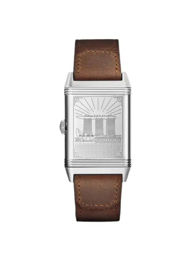 Jaeger-LeCoultre Reverso Classic Large Small Seconds Singapore Hand-Wound Stainless Steel Watch, Ref. Q385852G - Men