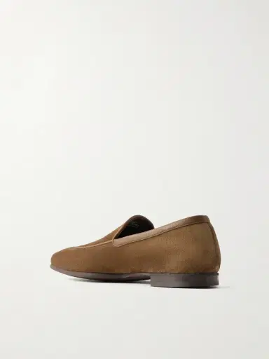 John Lobb Tyne II Suede Loafers - Men | Thumbnail 4