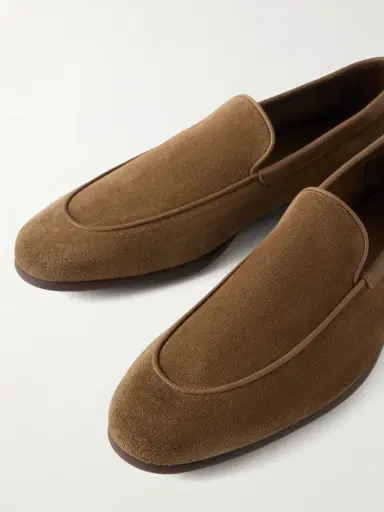 John Lobb Tyne II Suede Loafers - Men | Thumbnail 5