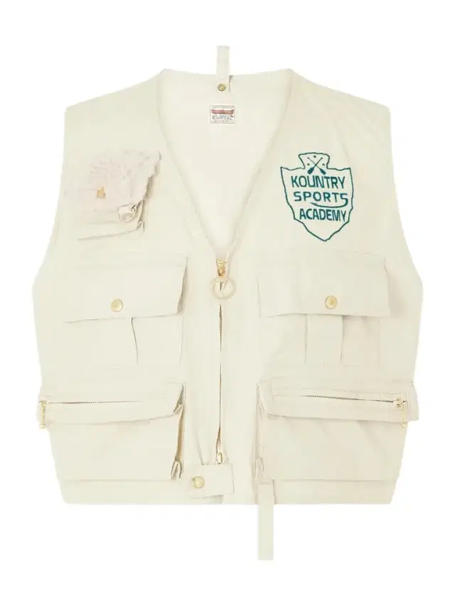 KAPITAL Cropped Cotton-Blend Poplin Vest - Men