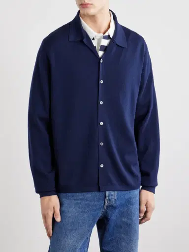 Ralph Lauren Purple Label Merino Wool Cradigan - Men | Thumbnail 3