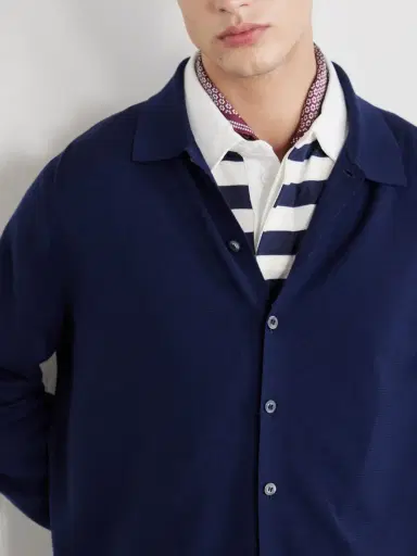 Ralph Lauren Purple Label Merino Wool Cradigan - Men | Thumbnail 5