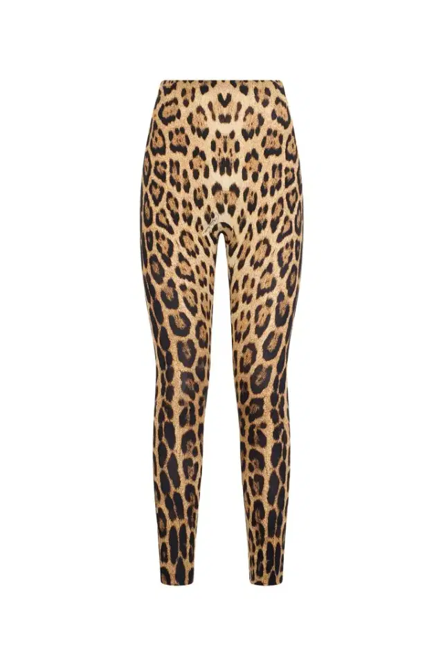 Roberto Cavalli Jaguar Print Leggings