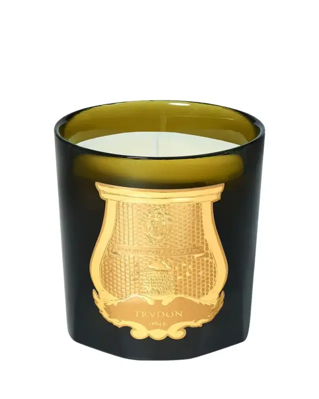 Trudon Madeleine Classic Candle, Floral Leather, 9.5 oz.
