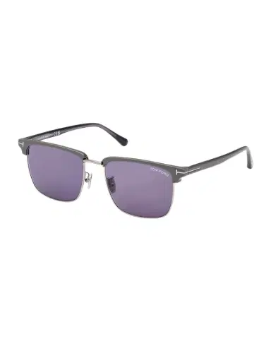 Tom Ford Men's FT0997-Hudson Half-Rim Square Sunglasses | Thumbnail 1 Tom Ford Men's FT0997-Hudson Half-Rim Square Sunglasses | Thumbnail 1