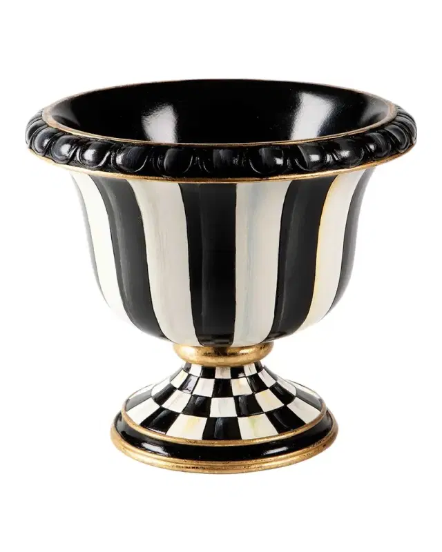 MacKenzie-Childs Courtly Stripe Tabletop Urn