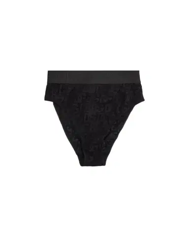 Dolce & Gabbana Logo Tulle High-Rise Briefs | Thumbnail 1 Dolce & Gabbana Logo Tulle High-Rise Briefs | Thumbnail 1