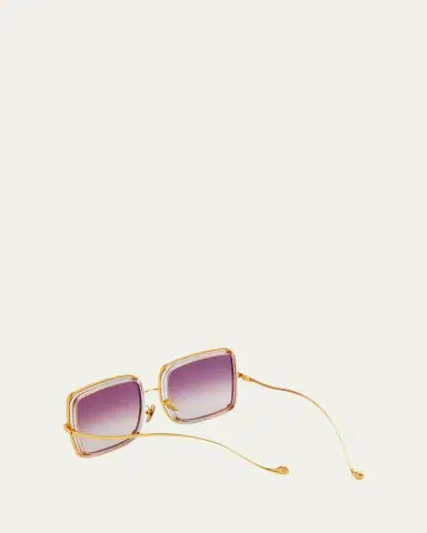 Anna-Karin Karlsson White Moon Acetate & Stainless Steel Sunglasses | Thumbnail 2 Anna-Karin Karlsson White Moon Acetate & Stainless Steel Sunglasses | Thumbnail 2