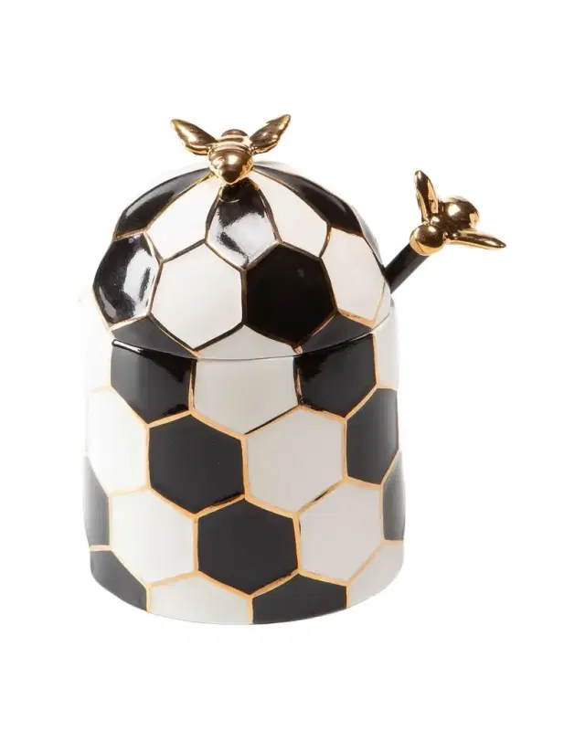 MacKenzie-Childs Queen Bee Honey Pot
