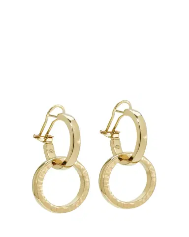 L. Klein Duetto 18K Yellow Gold Large Double-Hoop Earrings | Thumbnail 1
