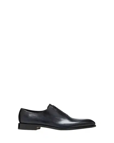 Ferragamo Men's Angiolo Wholecut Leather Oxfords | Thumbnail 1