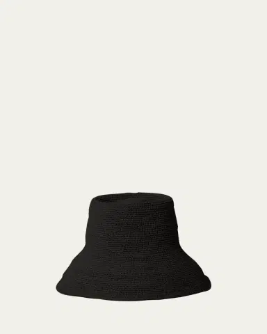 JANESSA LEONE Felix Large Brim Straw Hat | Thumbnail 2